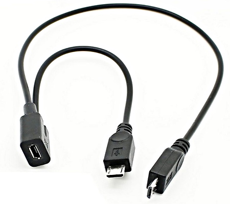 Micro USB Splitter