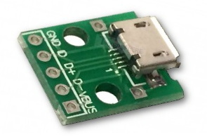 Micro USB Breakout Board